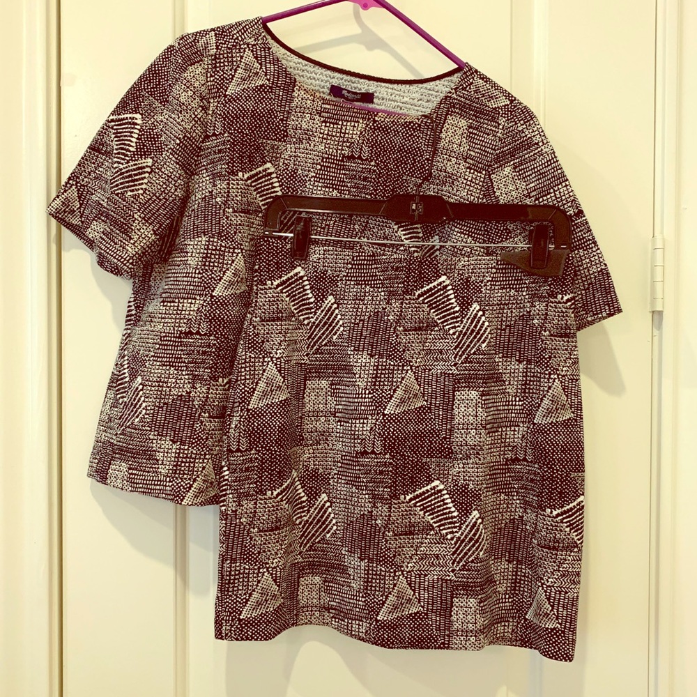 Madewell Printed Matching Skirt Set
